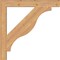 Ekena Millwork Funston Block Smooth Bracket, Western Red Cedar, 3 1/2"W x 32"D x 32"H BKT04X32X32FST05SWR - alternate 4
